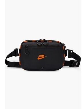 NWT Nike black and orange Hayward Patrol Crossbody Bag
